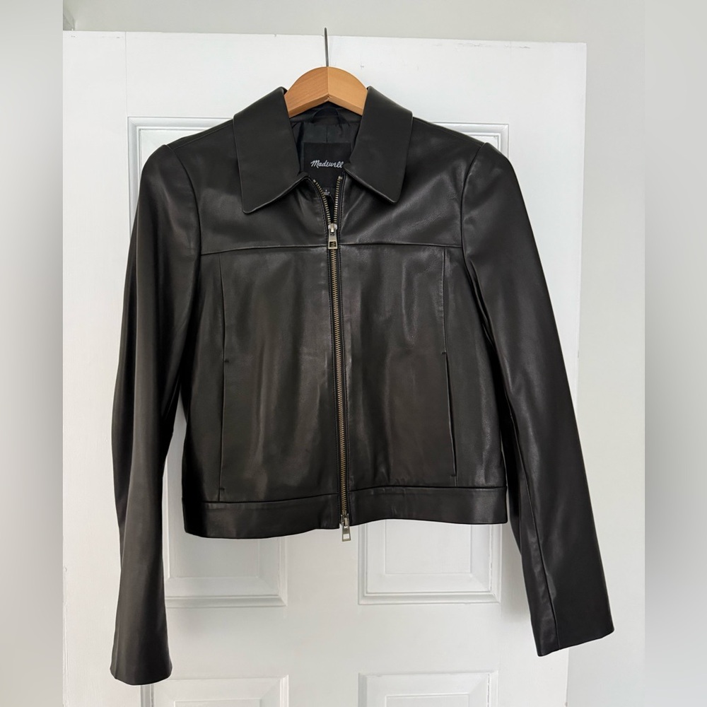 NEW with tags - Madewell leather jacket